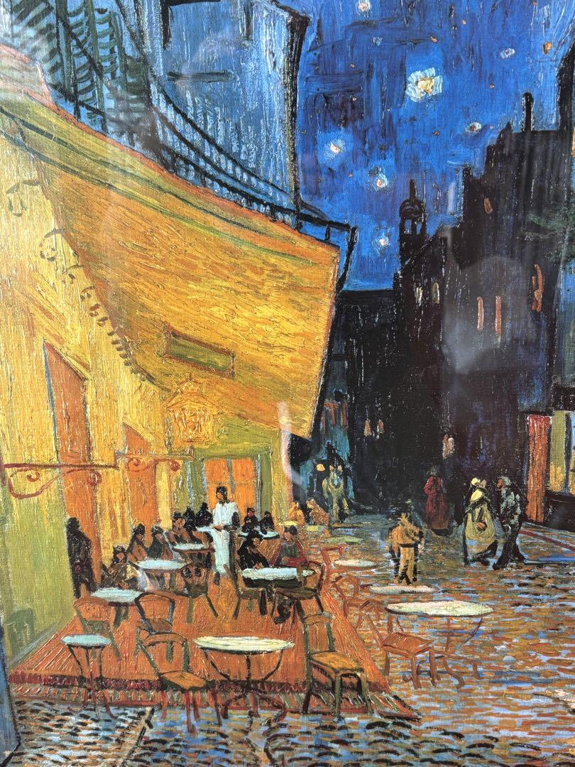 74.5cmフィンセント・ファン・ゴッホ「夜のカフェテラス」ファイングラフィ 74.5cmフィンセント・ファン・ゴッホ「夜のカフェテラス