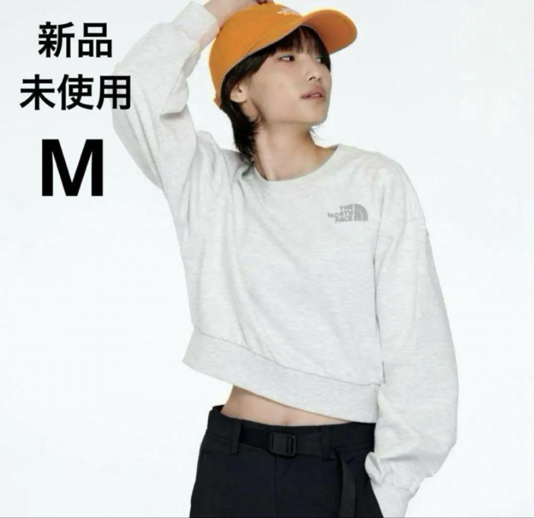 人気急上昇⭐️韓国ノースフェイスホワイトレーベル スウェットグレーM THE NORTH FACE ザ ノースフェイス The North Face トレーナー