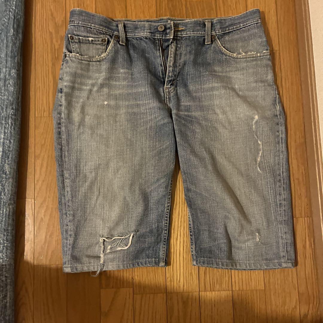 LEVI'S w36ショートパンツに加工。