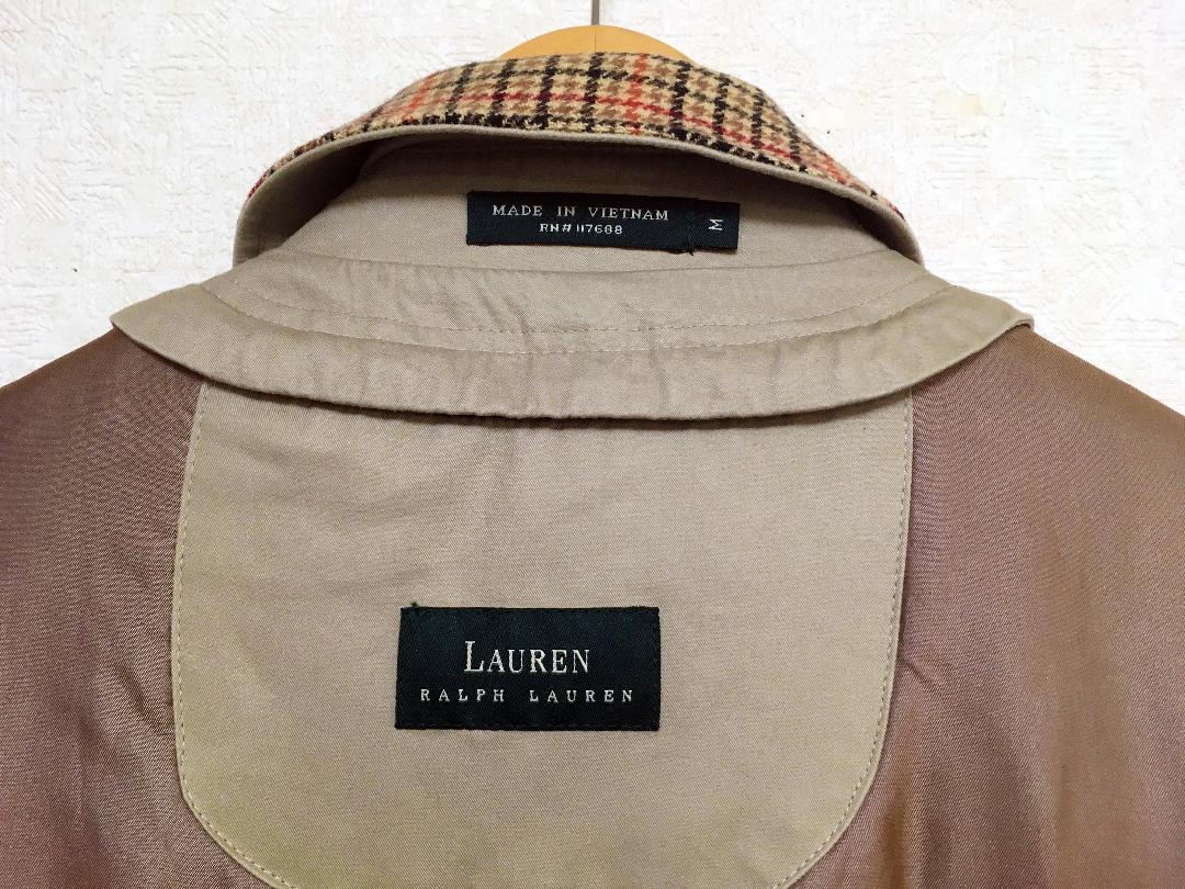 RALPH LAUREN ラルフローレン ステンカラーコート ライナー付