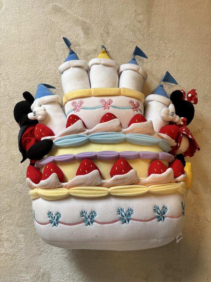 【ディズニー】20周年キャッスルケーキぬいぐるみ
