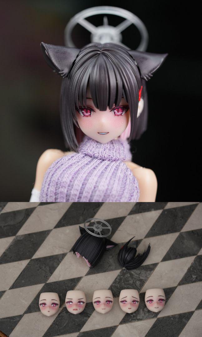 ブルーアーカイブ ヘッドパーツセット カズサ muscuto