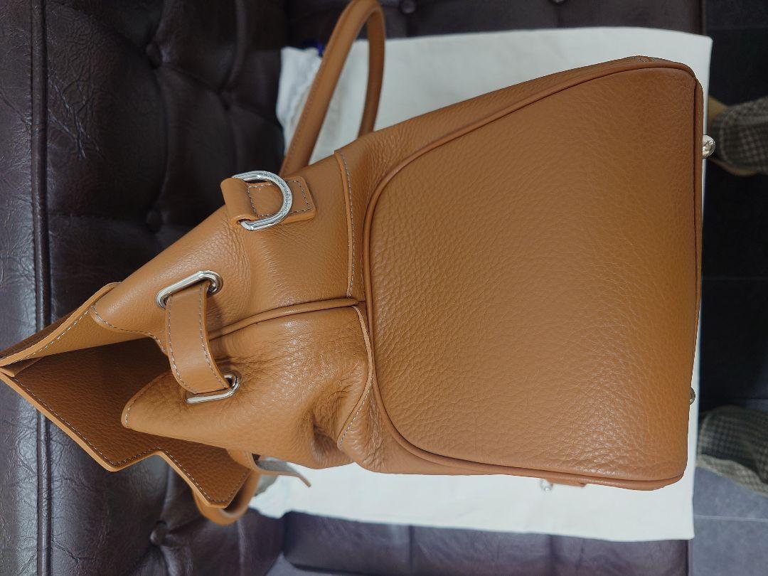 PELLE MORBIDA ペッレモルビダ 被せ付ボストンバッグ