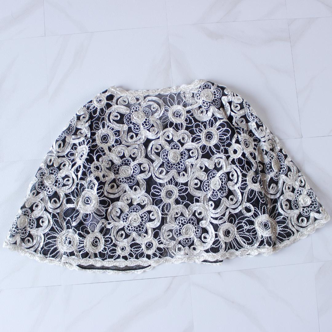 YUKI TORII 花柄レースボレロカーディガン 38