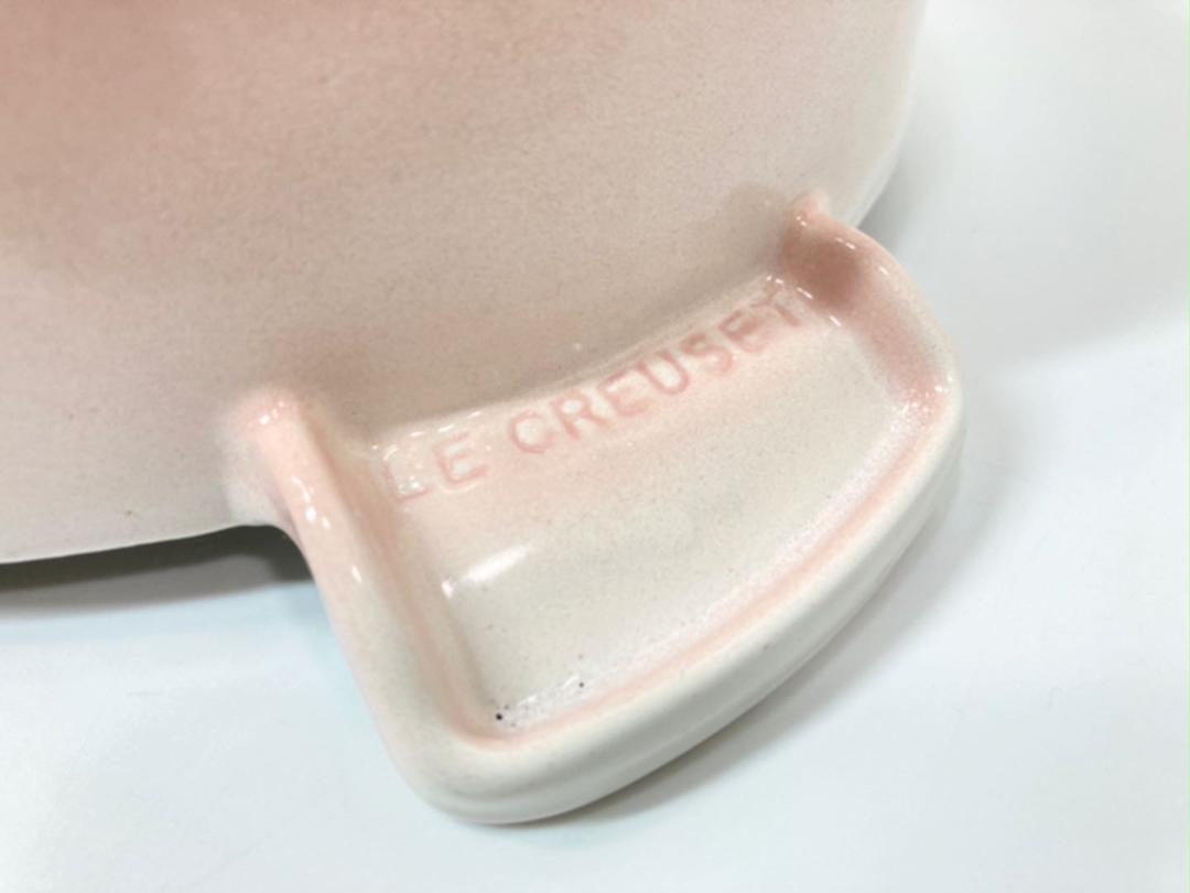 ホワイト系割引 LE CREUSET ル・クルーゼ ココットダムール パウダー