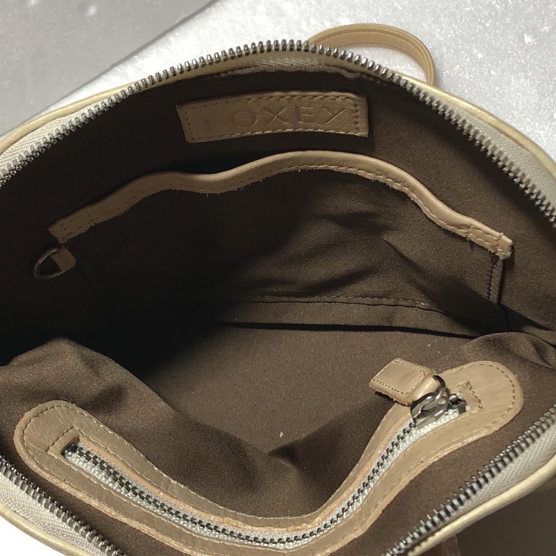 豊富な FOXEY ショルダーバッグ ホワイト レザーの通販 by そら商店