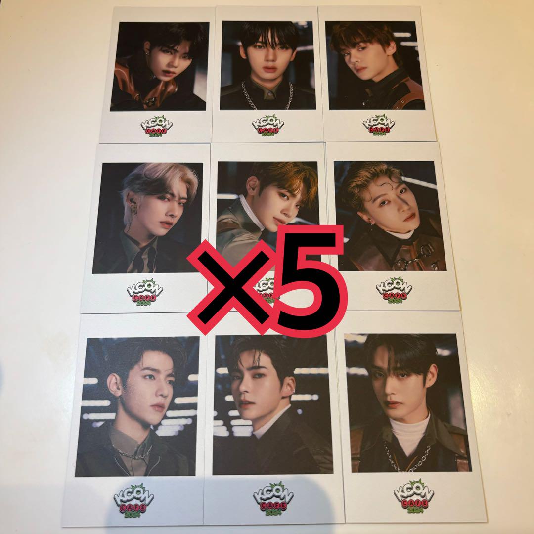 KCON 香港　トレカ ZB1 トレカ フォトカード 9種 ×5 KCON 香港 カフェ - メルカリ