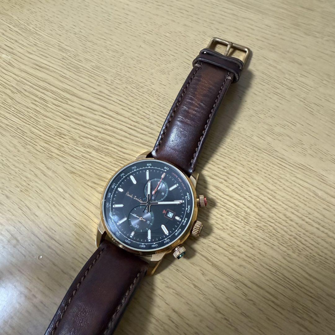 Y*I様 Paul Smith クロノグラフ 時計 ブラウン