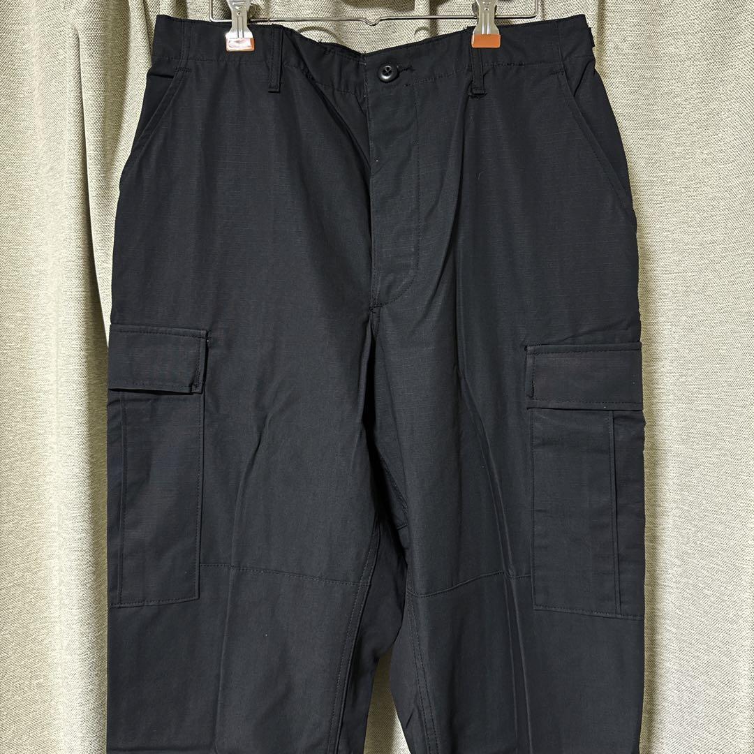プロッパー PROPPER BDUカーゴパンツ ブラック リップストップ