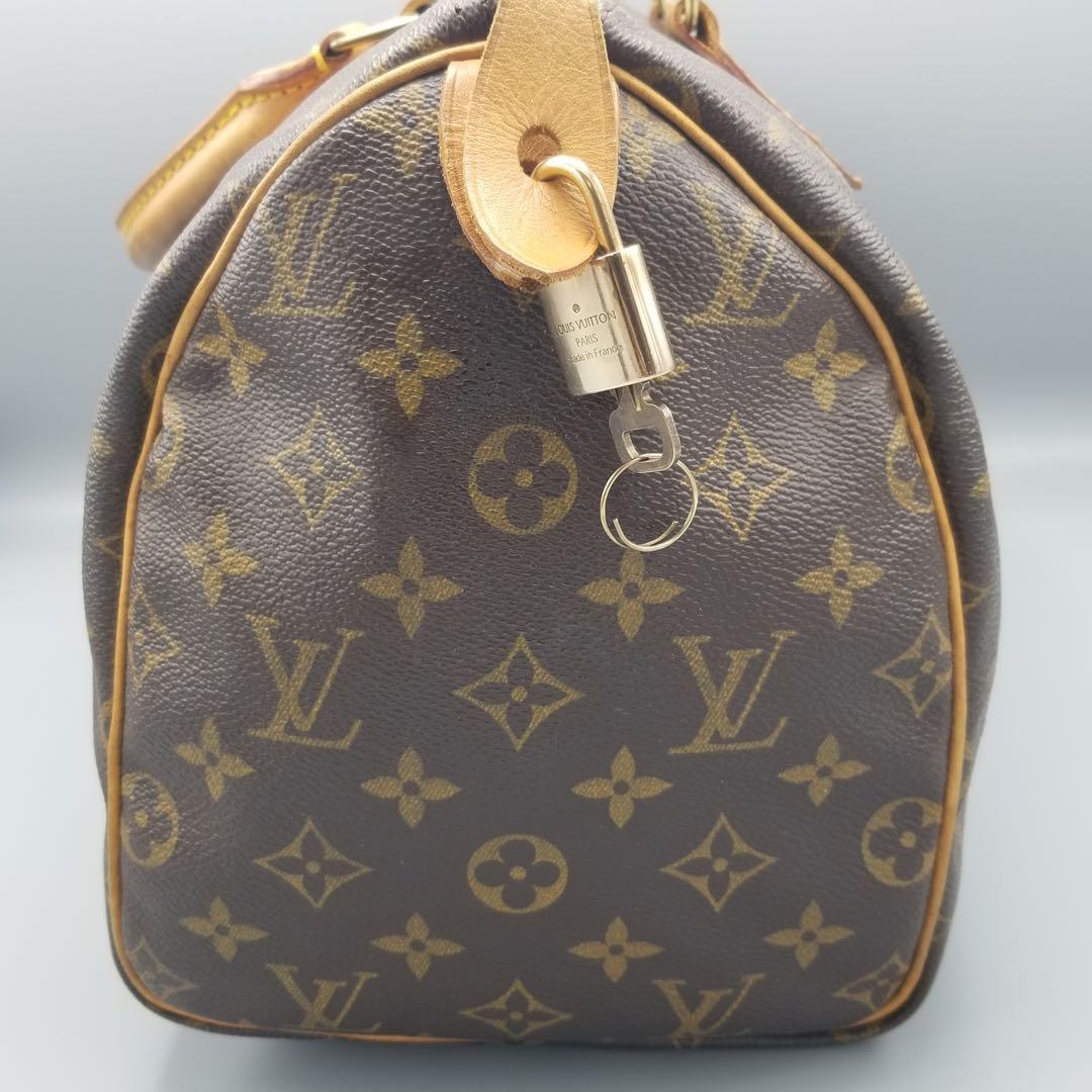 【良品】ルイヴィトン スピーディ30 モノグラム ハンドバッグ