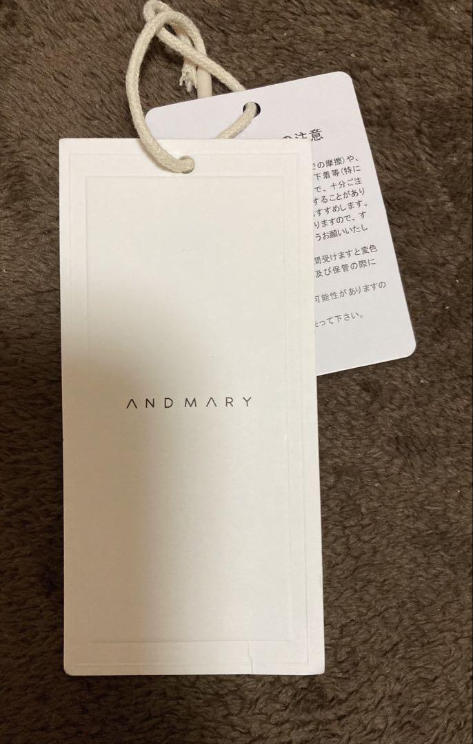 メルカリ最安値❗️ andmary Flower ribbon tops blue - メルカリ