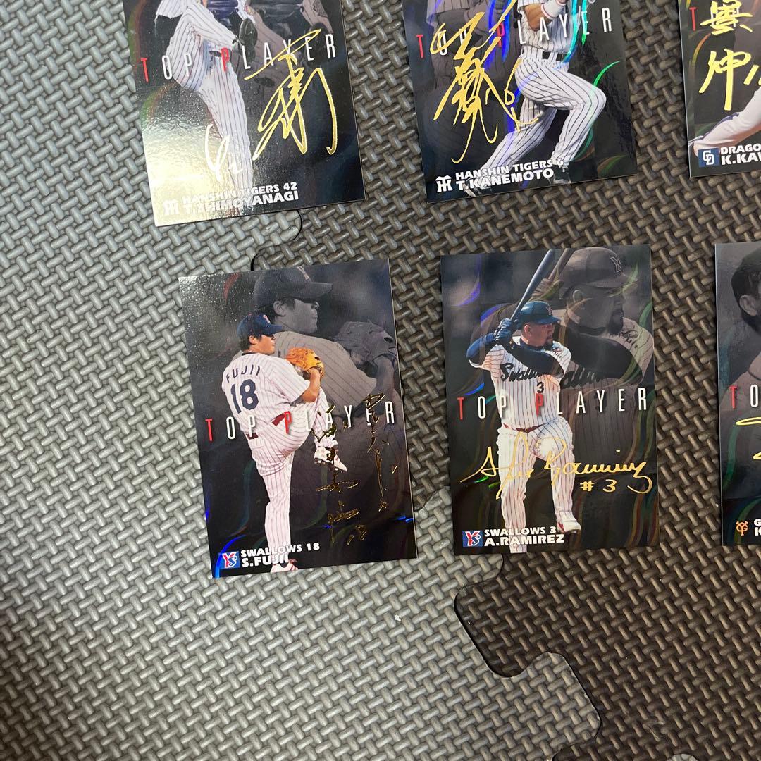 プロ野球チップス2006金サインカードコンプセット24枚目立った傷や汚れなし