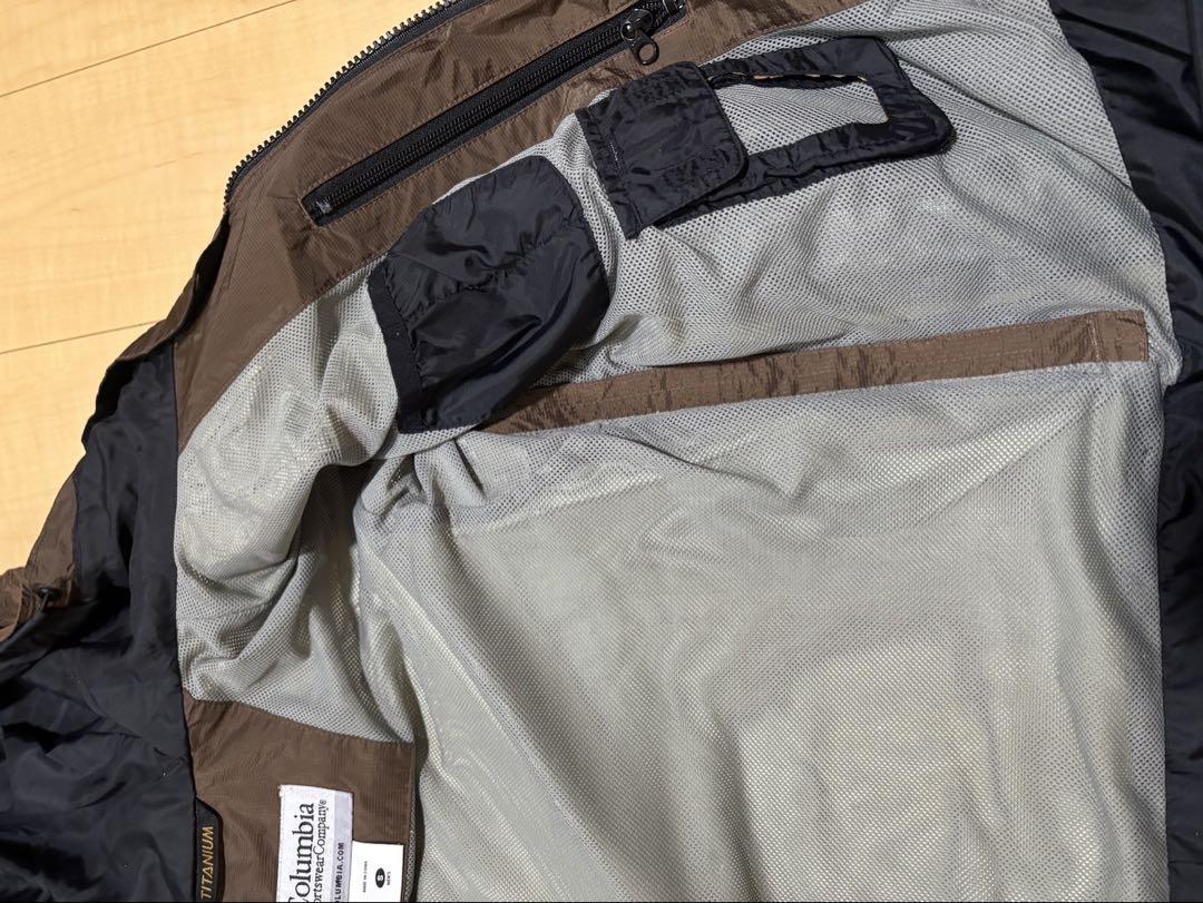 00s Y2K columbia titanium マウンテンパーカ