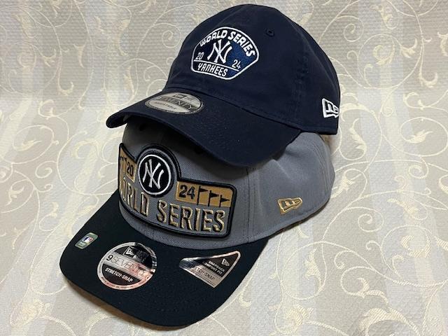 NYヤンキース2024WS＆ポストシーズン/NEWERA９シリーズ2組限定CAP