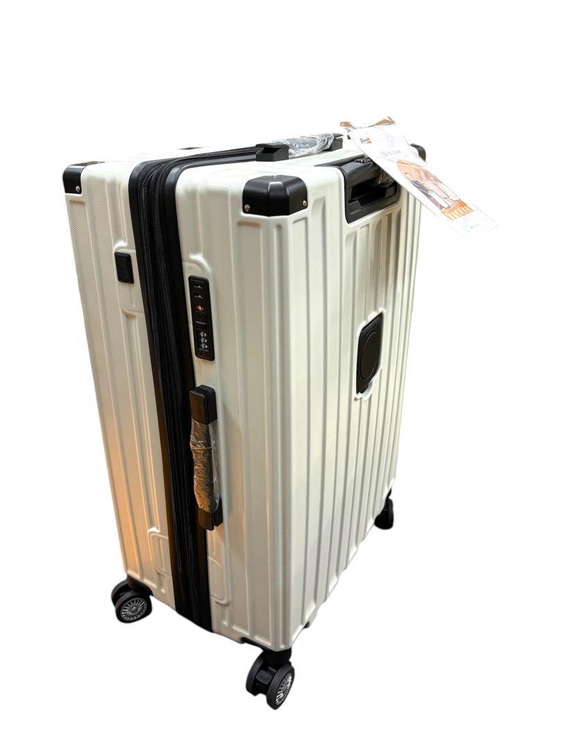【Vivcon】スーツケース 多機能 USBポート付き カップホルダー付き