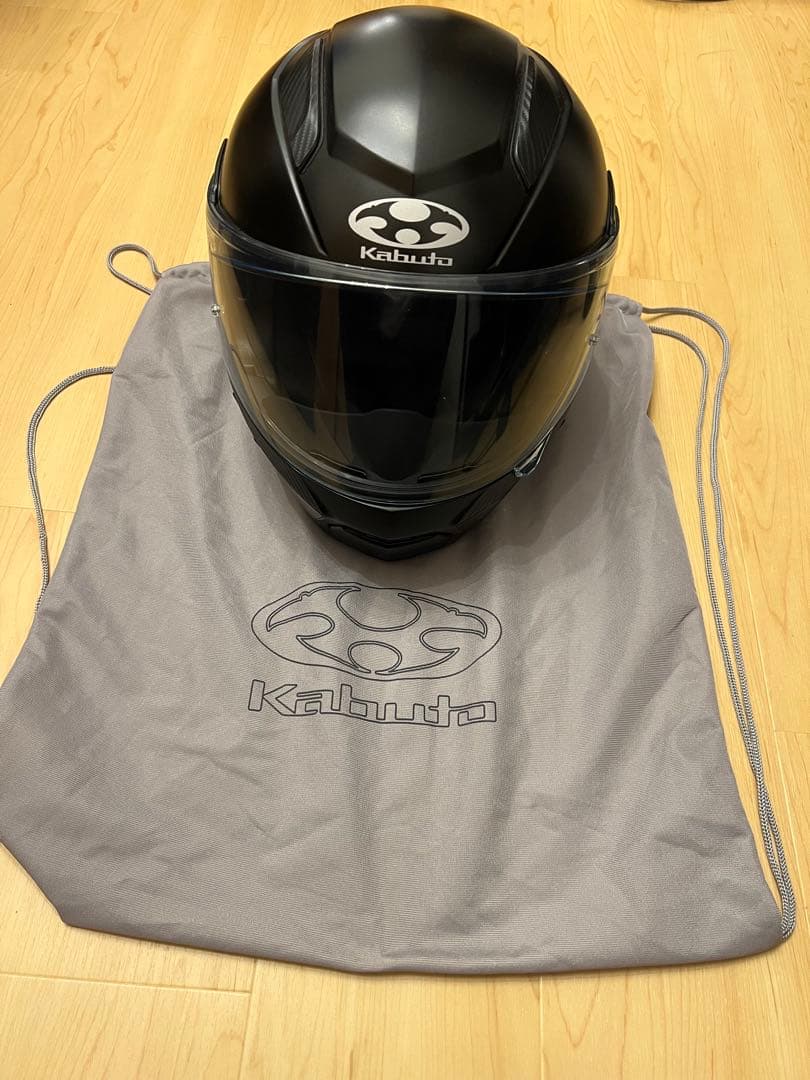 OGK カブト リュウキ システムヘルメット フラットブラック　Mサイズ