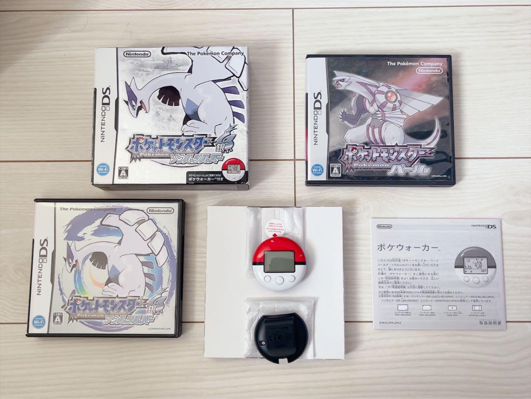 未使用 ポケウォーカー ポケモン　ソウルシルバー　パール　DS Pokemon
