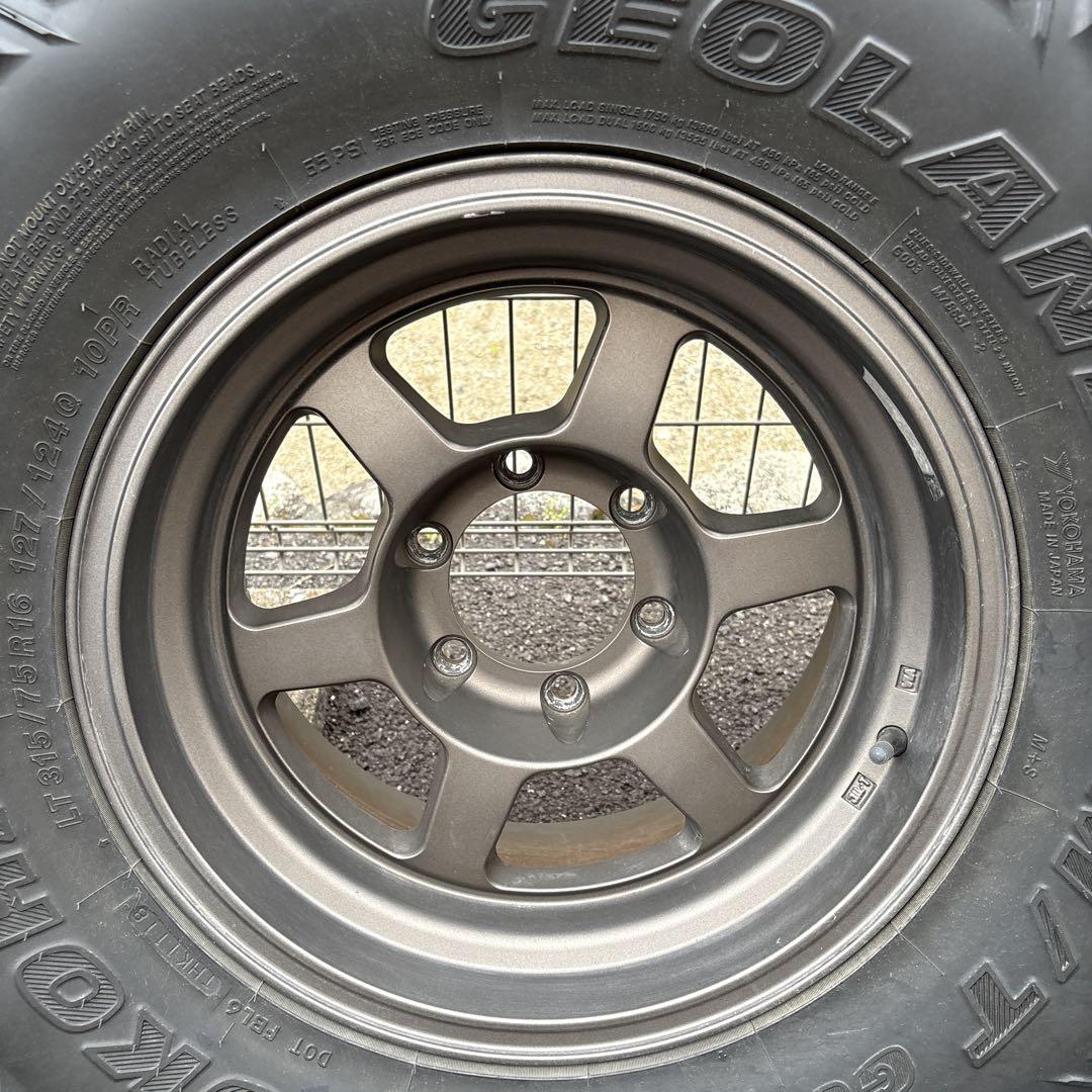 315/75r16 ヨコハマジオランダー