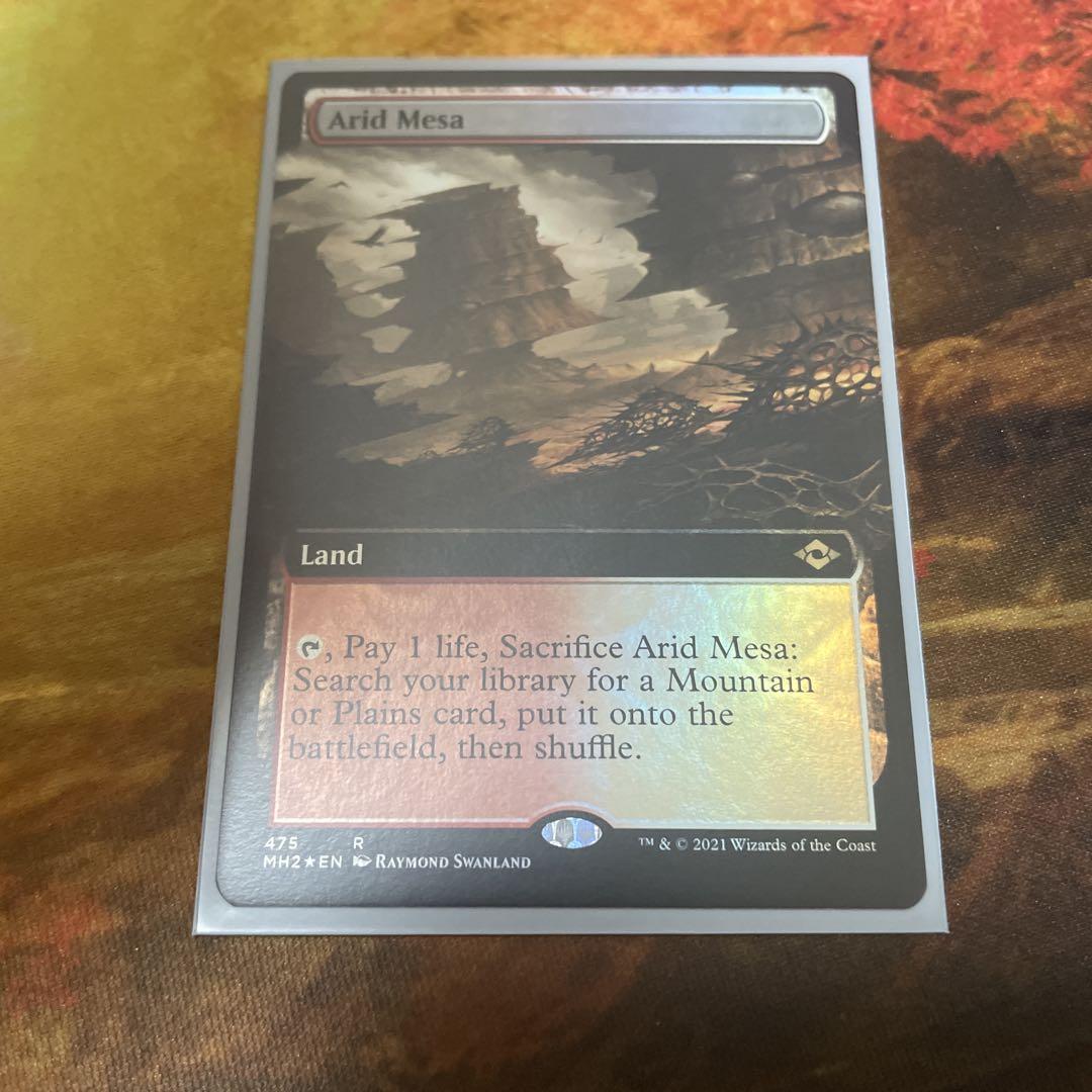 MTG 乾燥台地　英語　旧枠　FOIL エッチングFOIL)(旧枠仕様)乾燥台地/Arid Mesa《英語》【MH2】