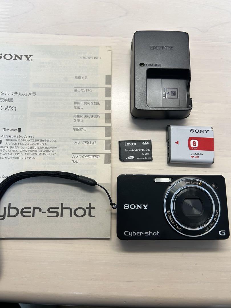 SONY Cyber-shot DSC-WX1 黒(充電器あり)
