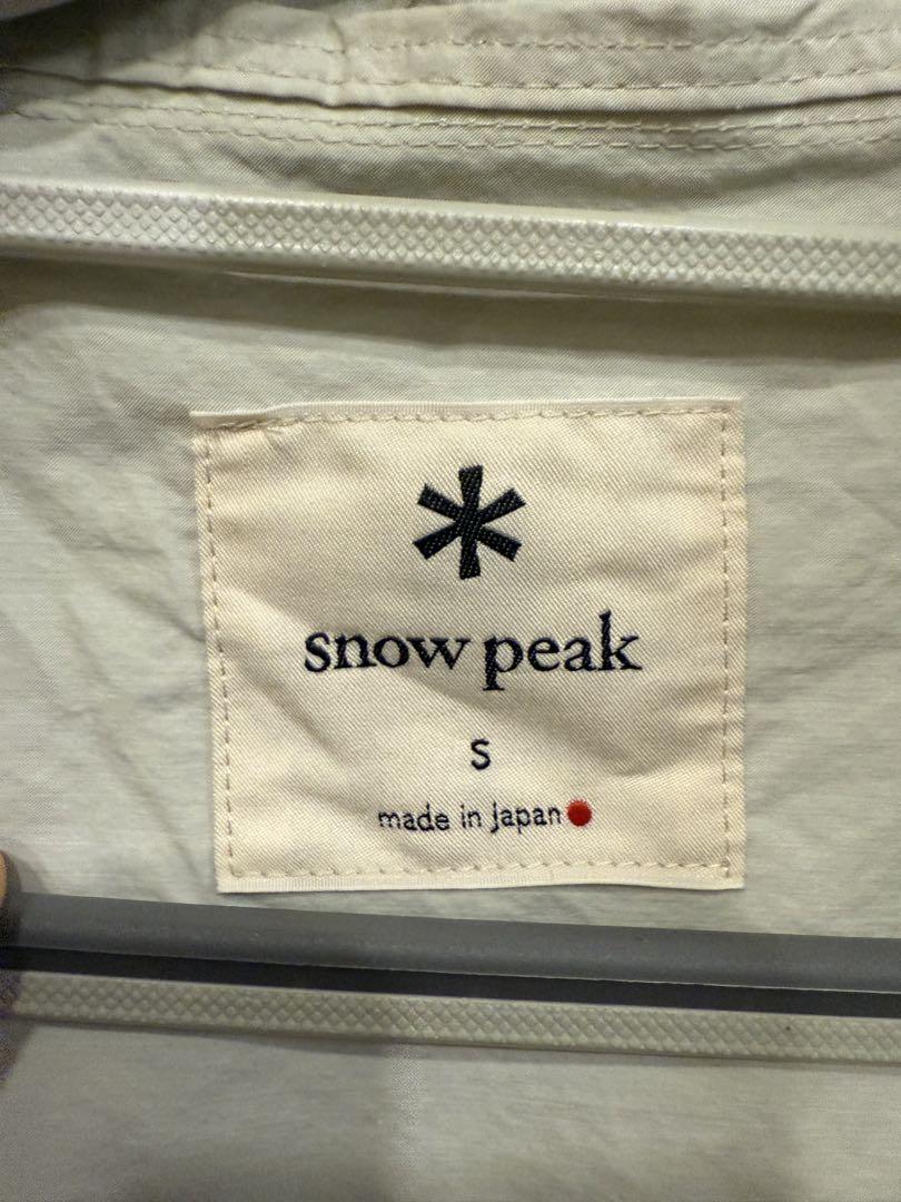 snow peak マウンテンパーカー S ライトベージュ