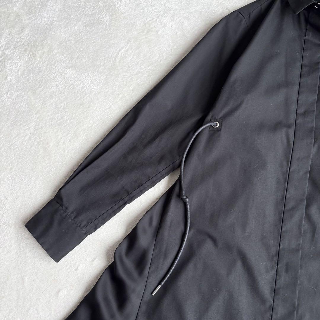 sacai シャツワンピース Cotton Popln×Satin Dress
