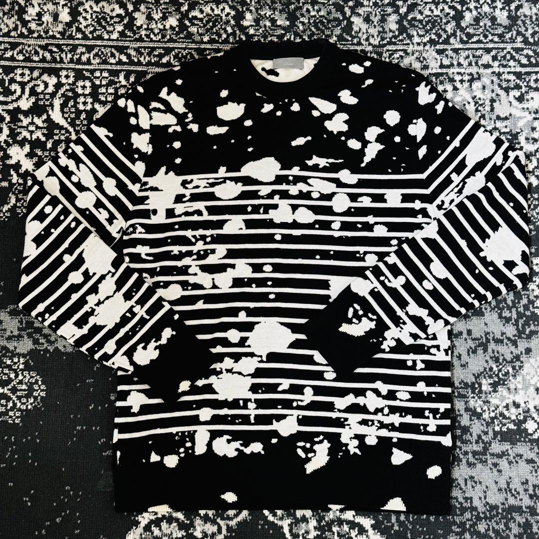 DIOR スプラッターペイントセーター