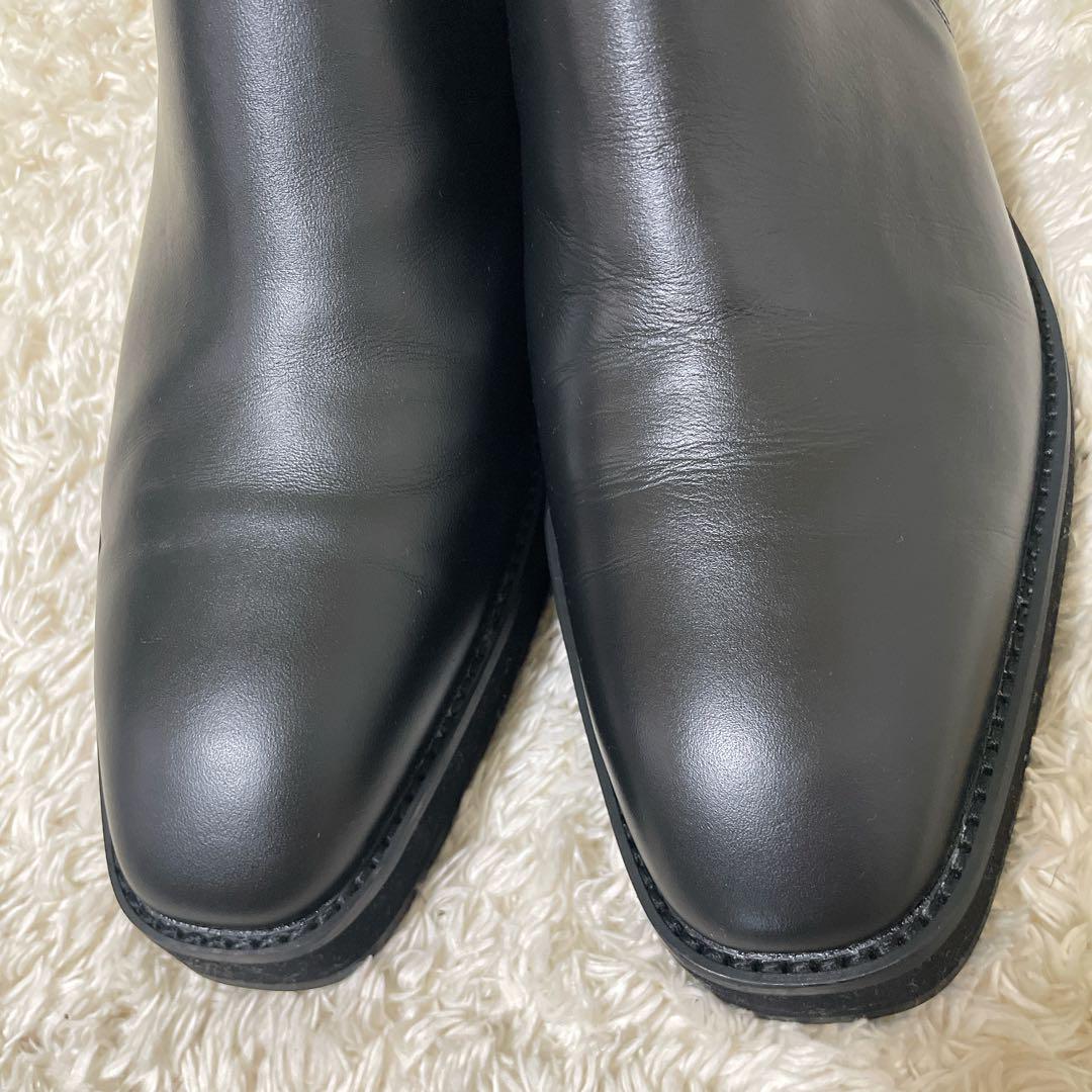 【美品】LUI'S ルイス ショートサイドゴアレザーブーツ