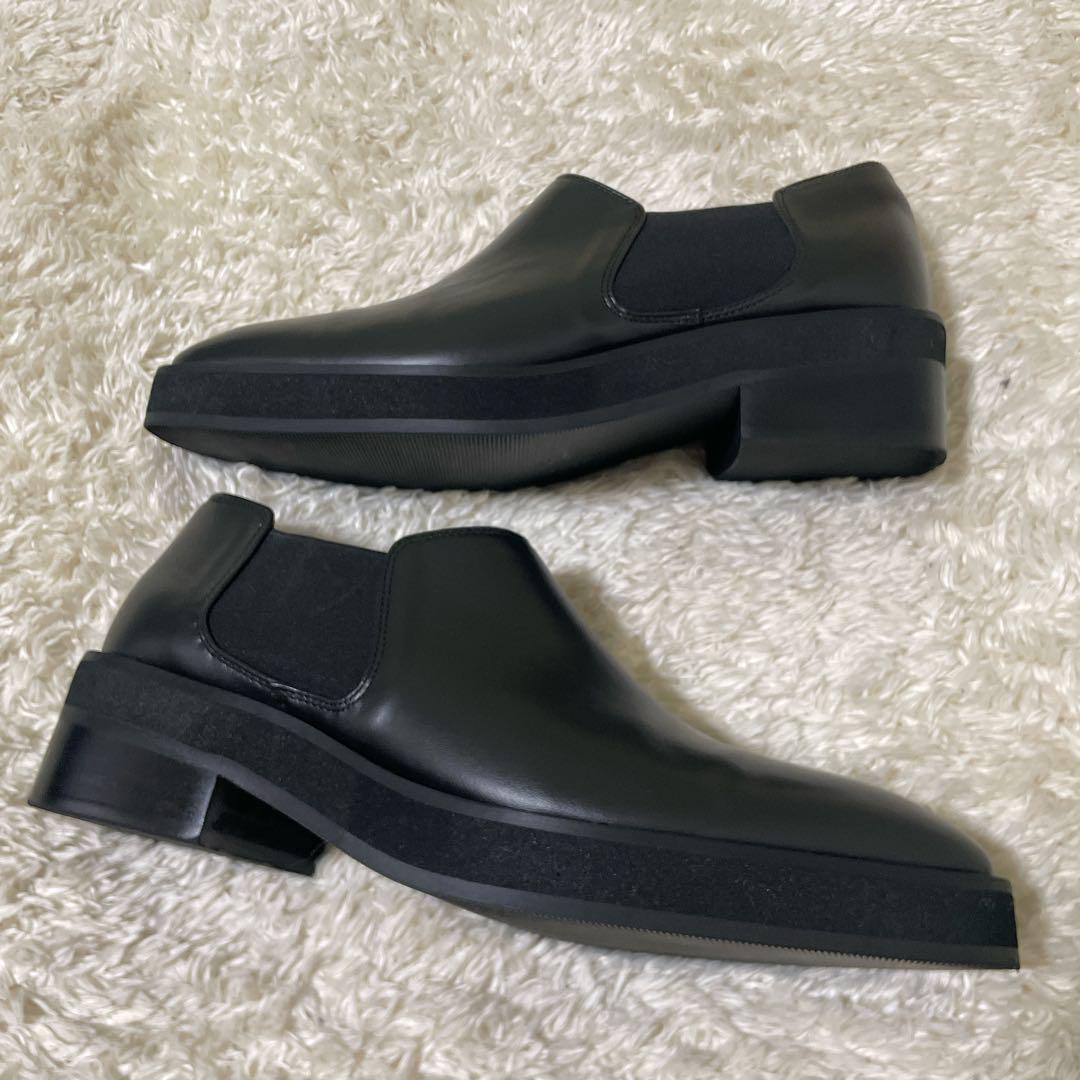 【美品】LUI'S ルイス ショートサイドゴアレザーブーツ