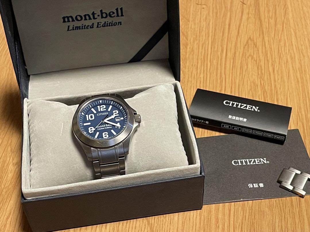 時計 CITIZEN mont-bell Limited Edition