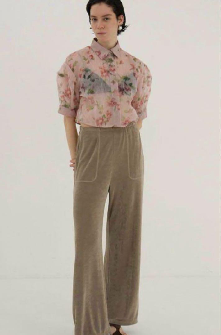 クラネ　BRIGHT JERSEY PANTS