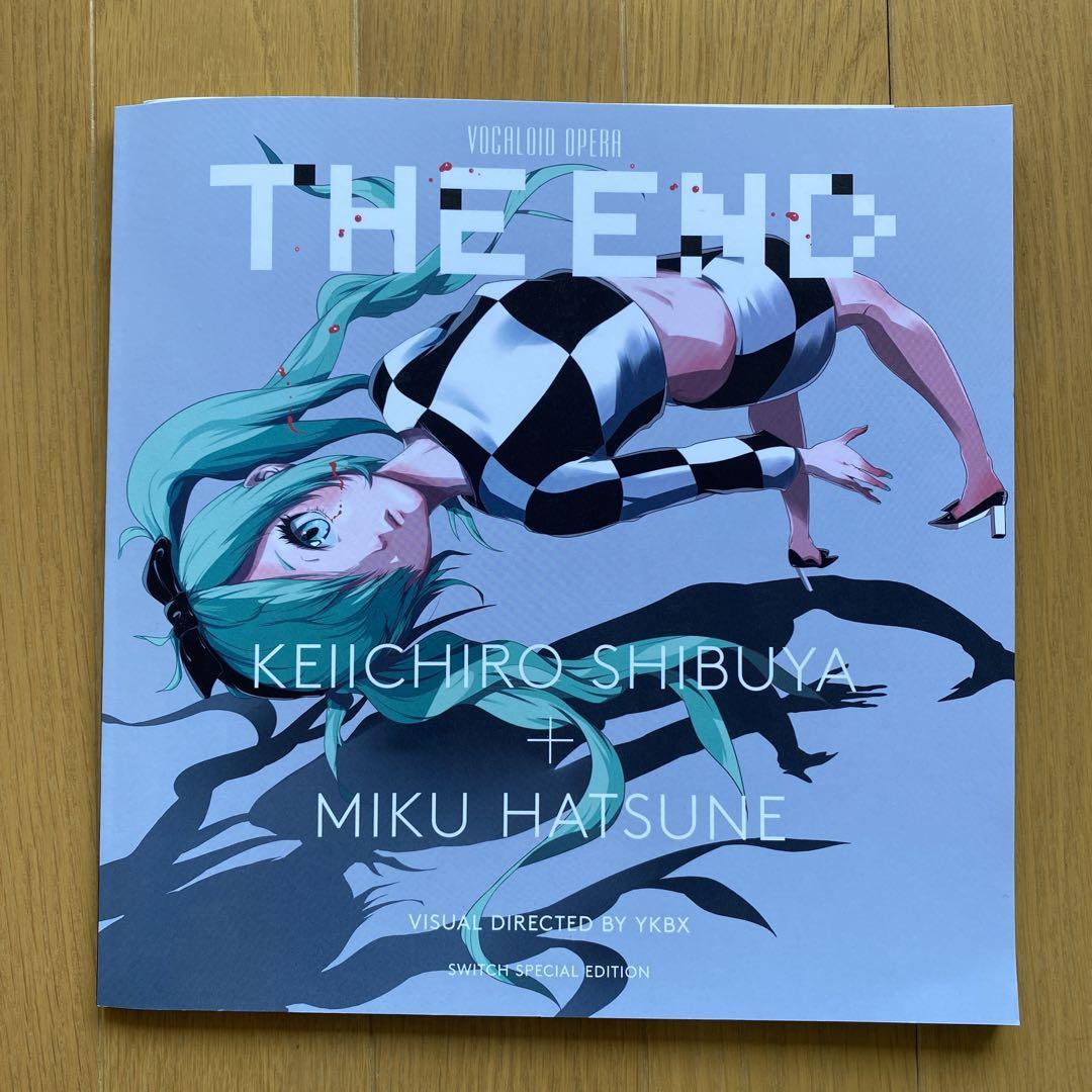 初音ミク× 渋谷慶一郎オペラTHE END・パンフレット 渋谷慶一郎＋初音ミクのオペラ「THE END」、東京公演で