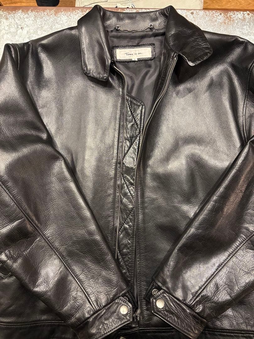 Time is on 【ZIAS LEATHER JACKET】