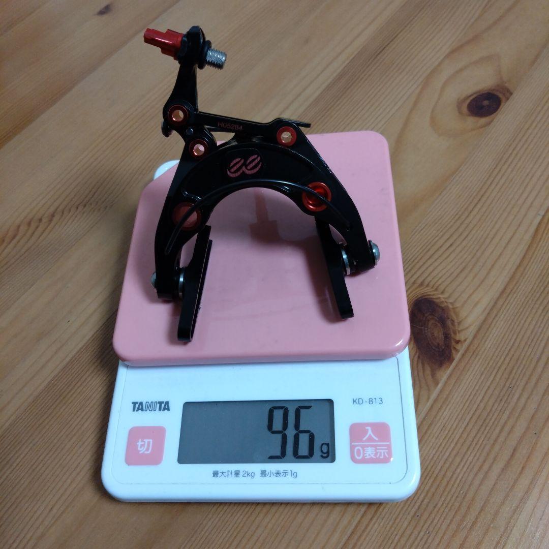 軽量キャリパーブレーキ ブラック レッド 189g 軽量キャリパーブレーキ ブラック レッド 189g - メルカリ