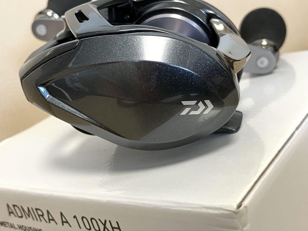 ②ダイワ　20アドミラA100HX（右、中古） Amazon.co.jp: 美品 ダイワ 20アドミラ A 100XHL DAIWA ベイト