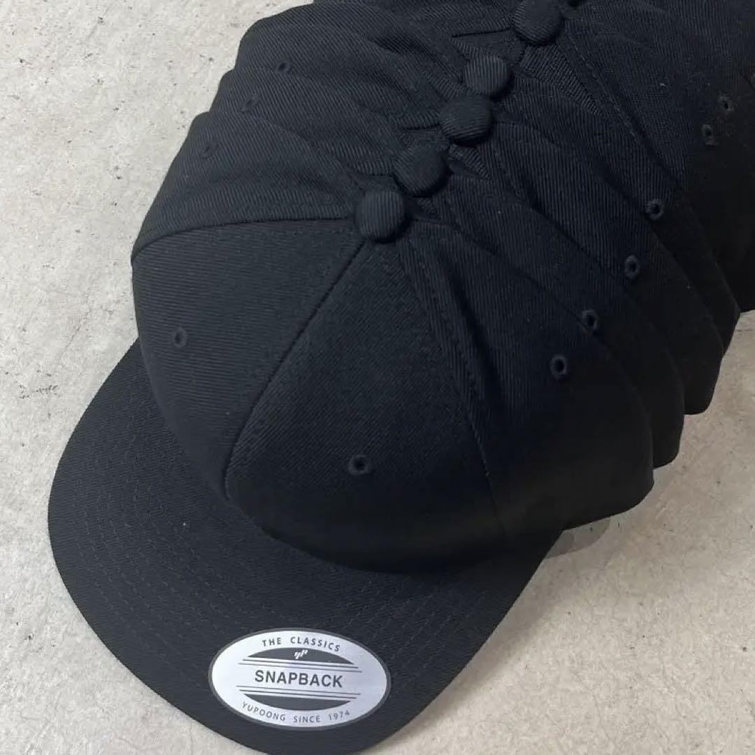 Yupoong ユーポン スナップバック キャップ 5P (Black) - メルカリ