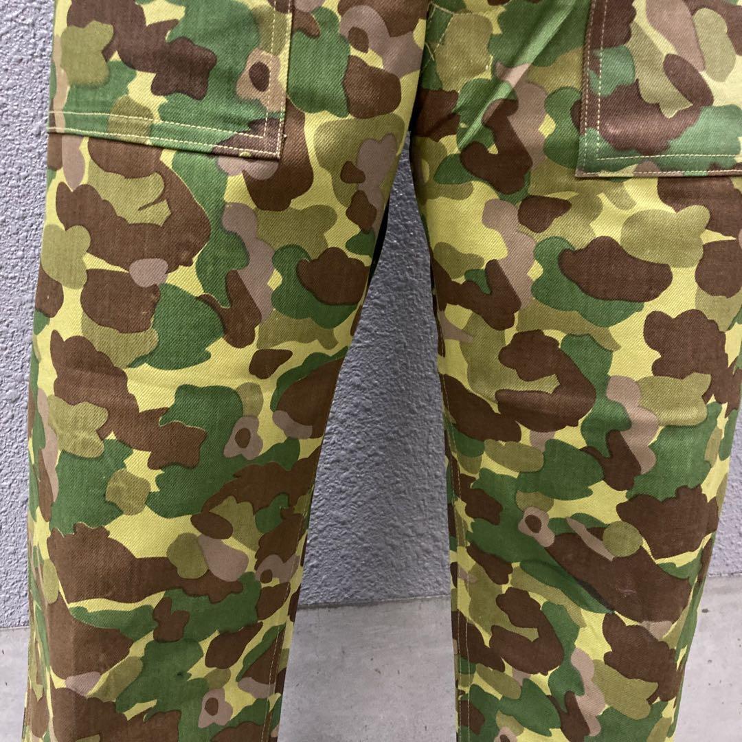 デットストック 40s 米軍 ダックハンターカモ カーゴパンツ M-44 迷彩パ
