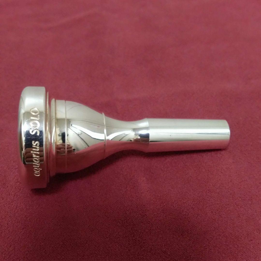 willie sトロンボーンマウスピースaquarius SOLO目立った傷や汚れなし