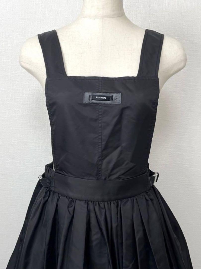 ESSENTIAL ダブスタ ポリエステルツイル 2way ジャンパースカート ESSENTIAL ダブスタ ポリエステルツイル 2way ジャンパー