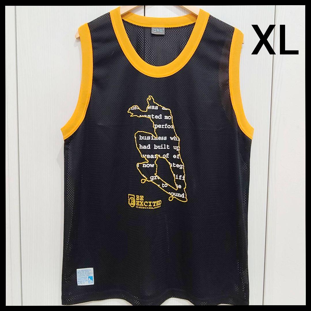 CPS　タンクトップ　メッシュ　スケボー　メンズ　XL　黒