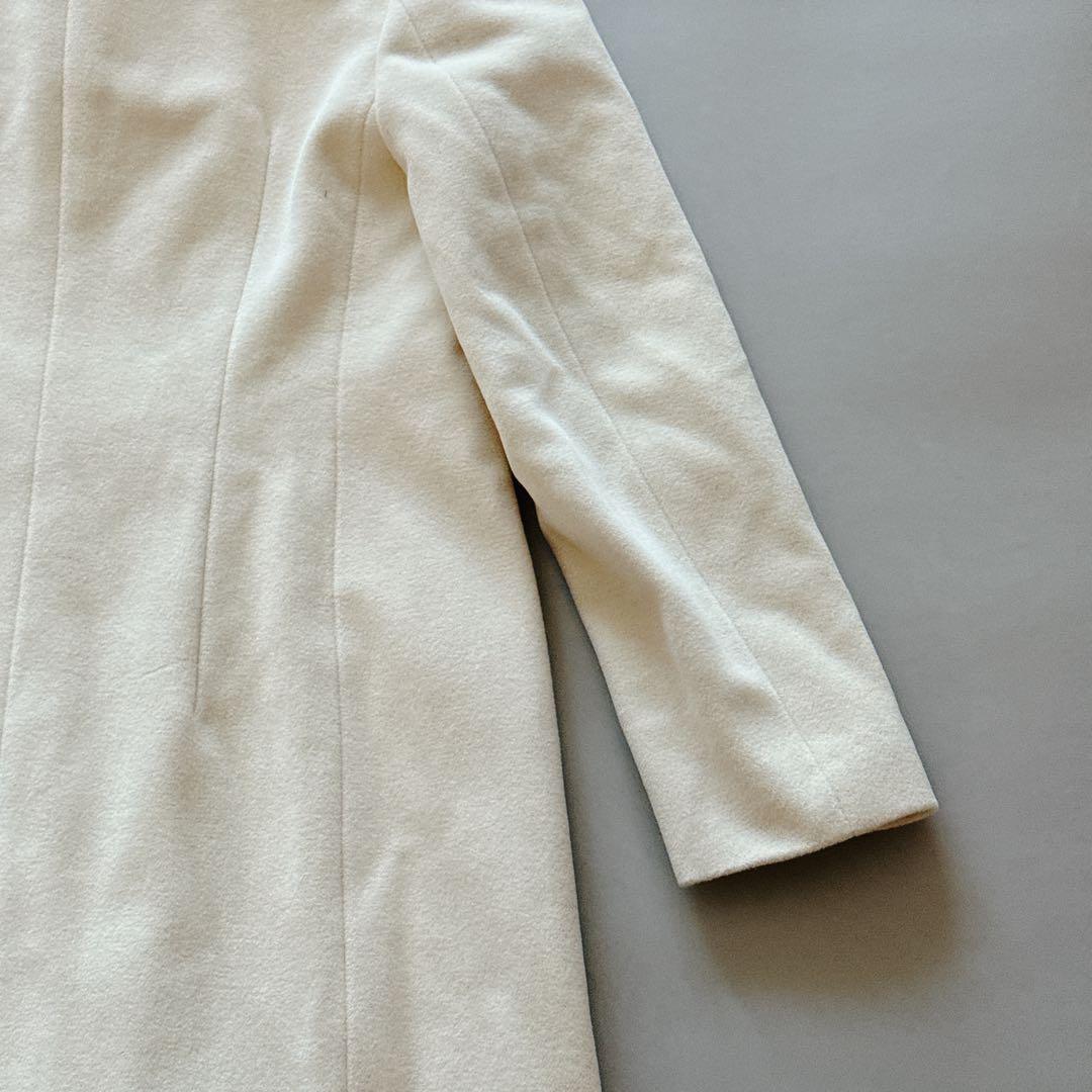 未使用タグ付き✨23区 ラビットファー付き アンゴラロングコート 40サイズ 未使用タグ付き✨23区 ラビットファー付き アンゴラロングコート 40サイズ