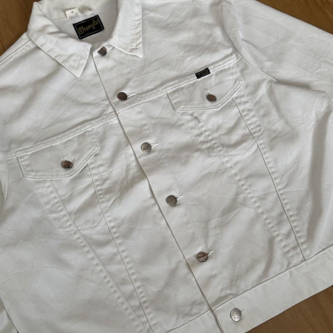 Wrangler 70s 80s USA製 ホワイト トラッカージャケット