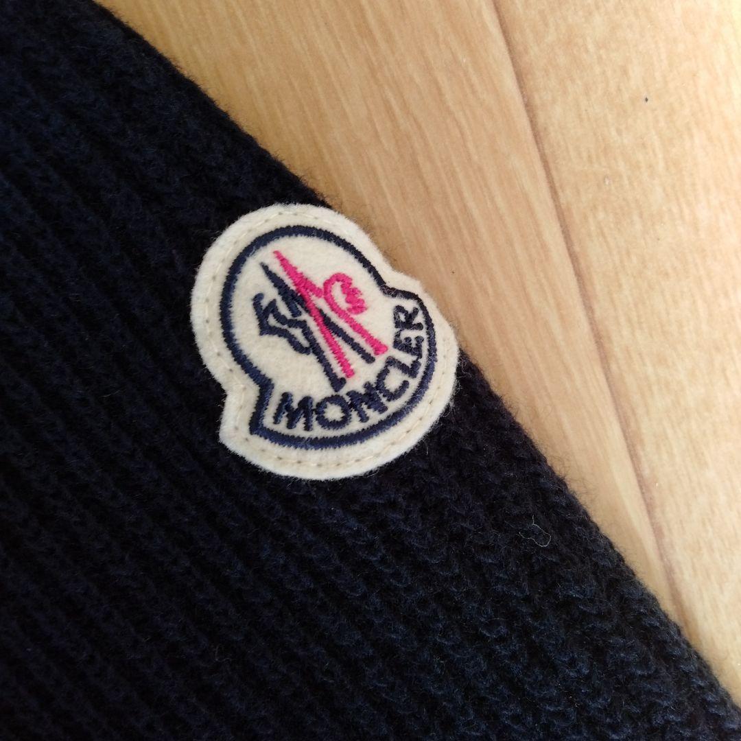 MONCLER ネイビー タートルネックニット MONCLER ネイビー タートルネックニット