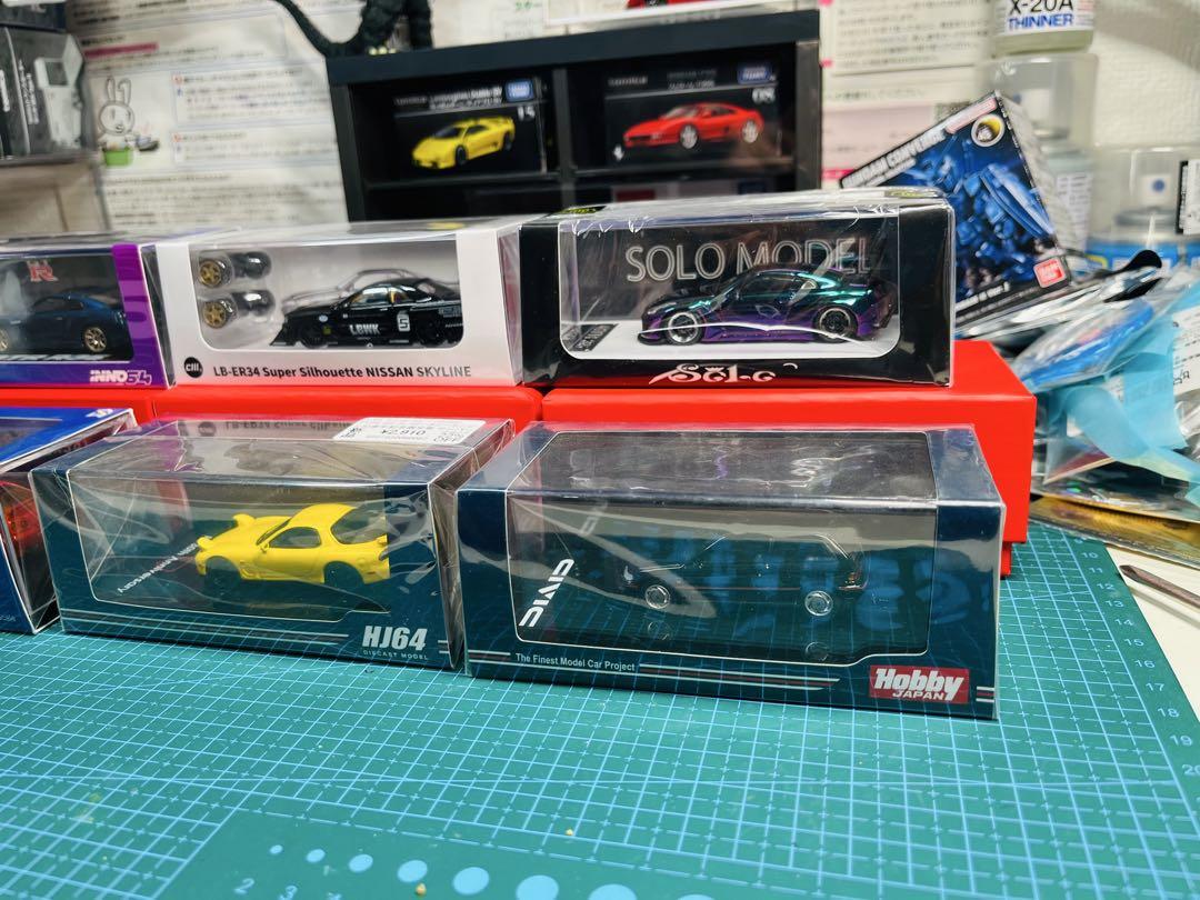 ミニカーセット 1/64スケール 6台新品未開封 JDM