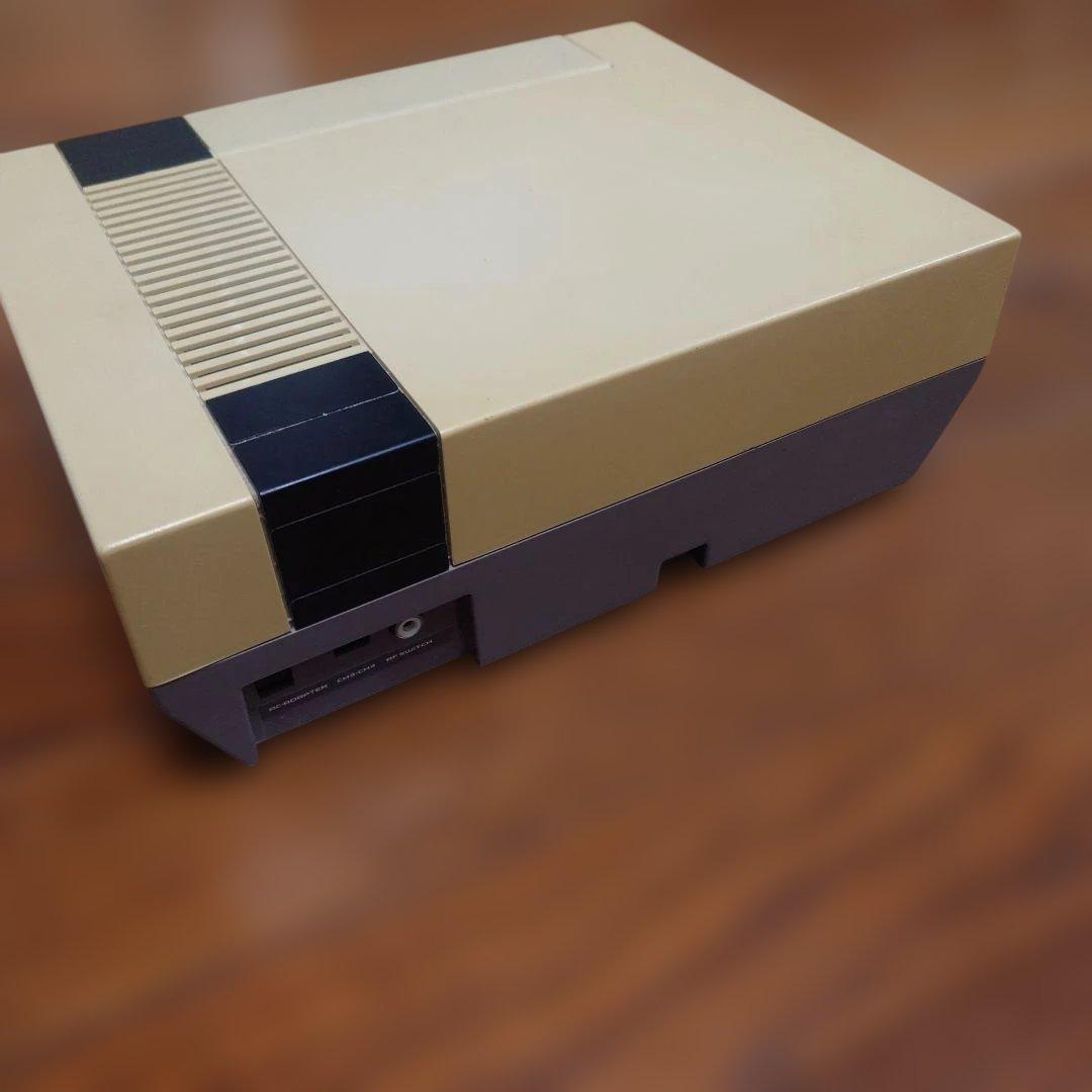 Nintendo北米版純正ファミコン コントローラ2個付動作