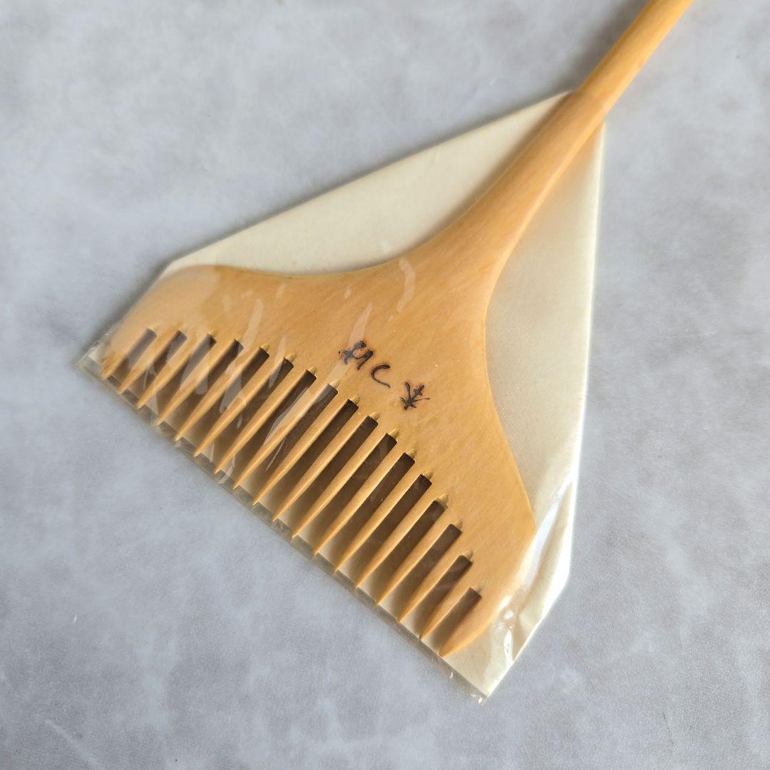 柘植　つげ　筋立て　毛すじ　櫛　くし　椿油　99　つげのくし　伝統工芸　日本髪