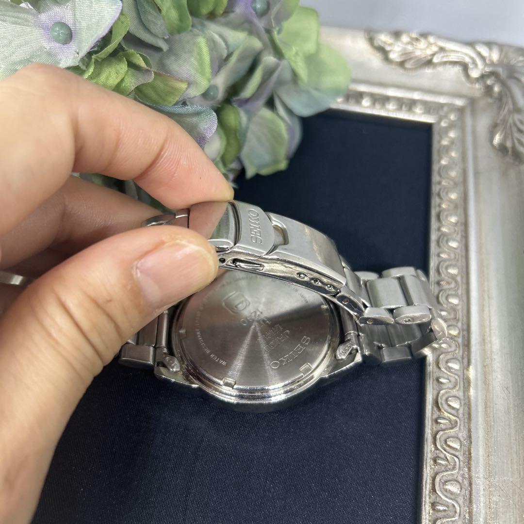 男性用SEIKO7N35-HAA0新幹線腕時計JR東海鉄道倶楽部放出品車掌稼働品
