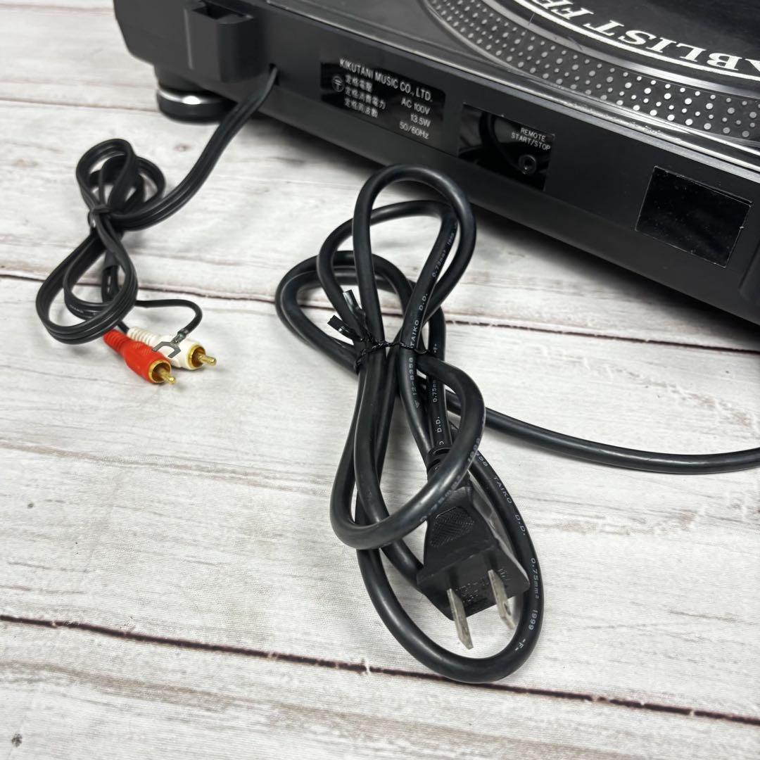 KIKUTANI ターンテーブル DJ-2500SQ 美品 KIKUTANI MUSIC DJ-2500SQ DJレコードプレーヤー - メルカリ