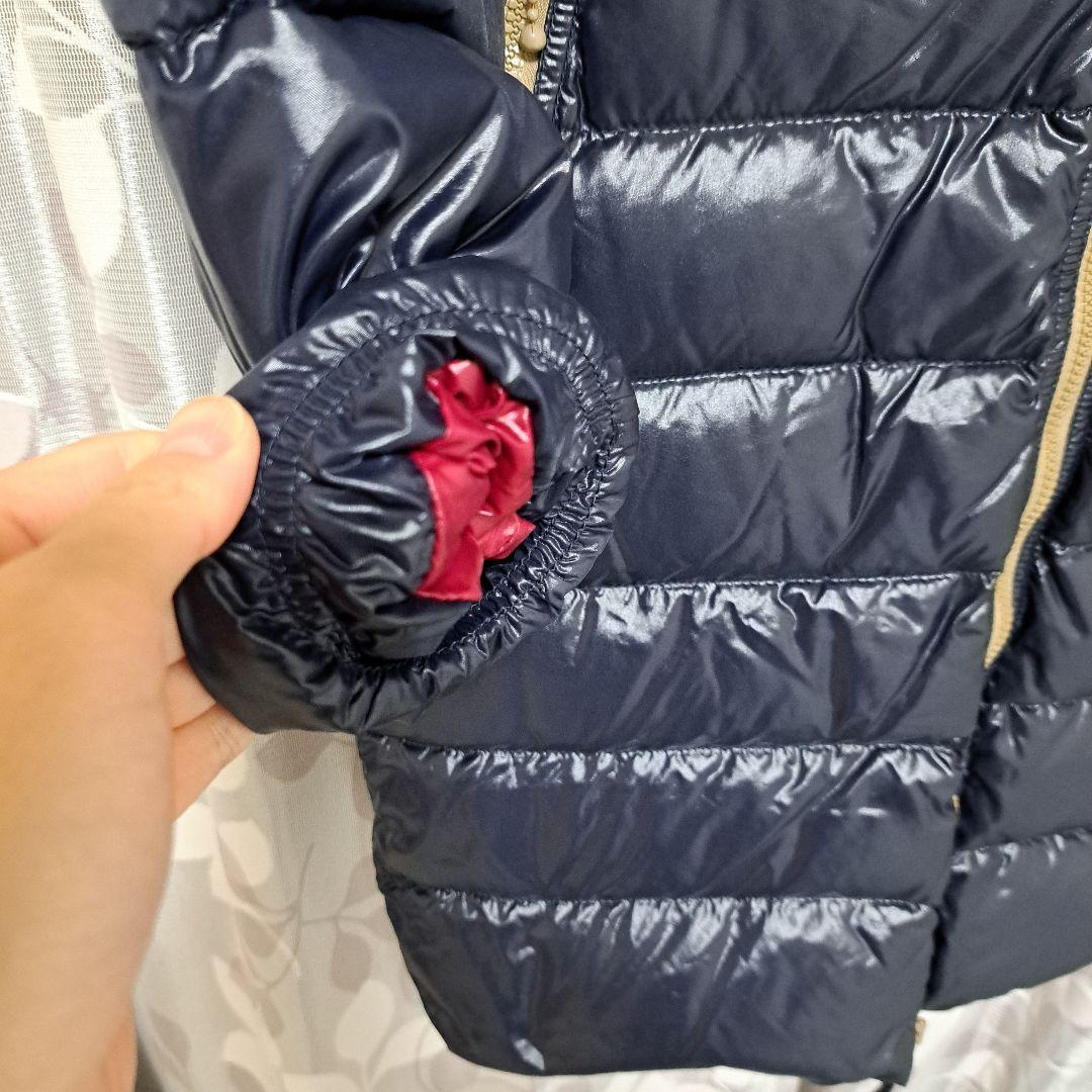 大幅値下げ　美品 デュベティカ ダウンコート ネイビー 正規品 クリーニング済 大幅値下げ 美品 デュベティカ ダウンコート ネイビー 正規品