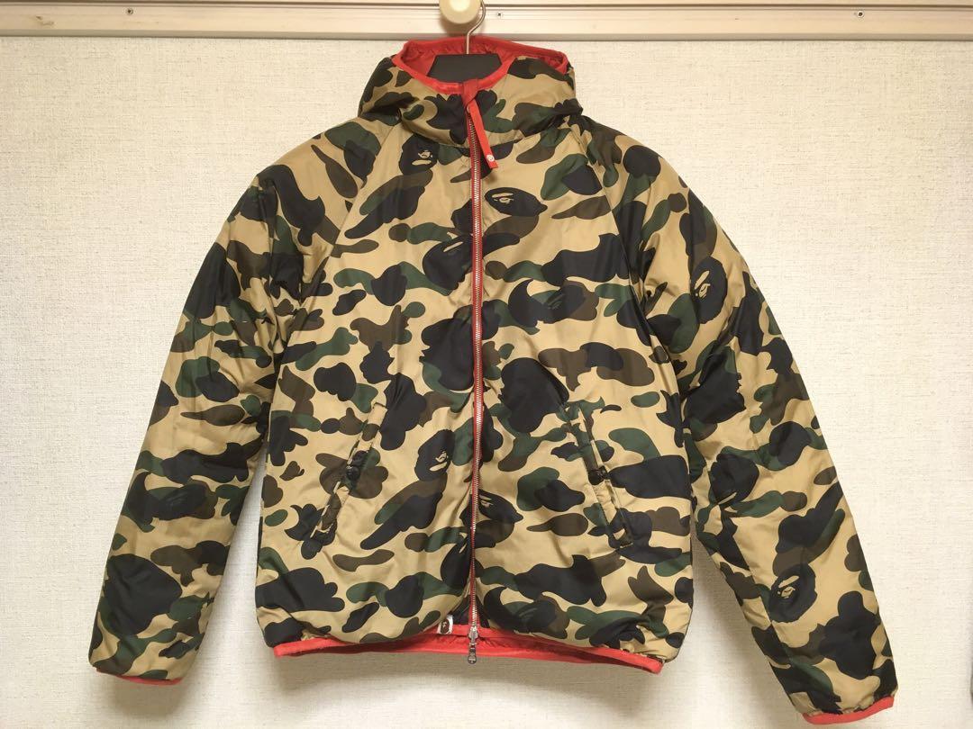 A BATHING APE アベイシングエイプ リバーシブルダウン